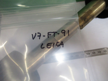 LEICA LEITZ GERMANY DMRB SET KNOBS STAGE MICROSCOPE PART AS PICTURED V7-FT-91