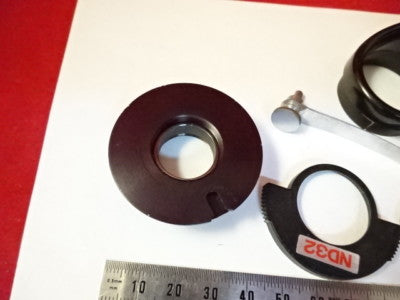 LOT OPTICAL MICROSCOPE PART OPTICS AS PICTURED &AM-A-30