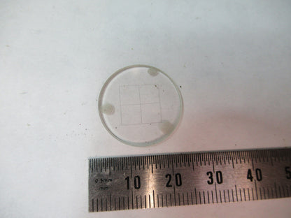 reticle optics  MICROSCOPE PART OPTICS AS PICTURED X6-A-131