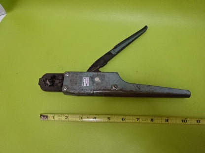 FOR PARTS UNKNOWN MAKER CRIMPING TOOL [rusty] AS IS #TA-3-6