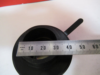 BAUSCH LOMB CONDENSER + IRIS OPTICS MICROSCOPE PART AS PICTURED S3-B-12