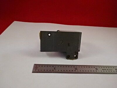 OPTICAL LEITZ GERMANY PRISM OPTICS MICROSCOPE PART AS PICTURED &H1-C-06