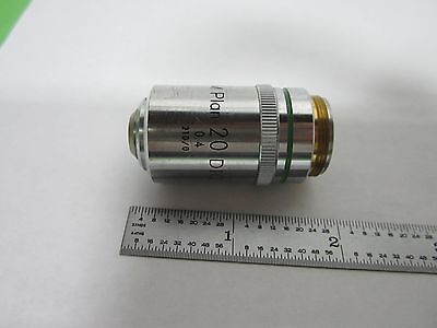 MIKROSKOPTEIL OBJEKTIV DIC MPLAN NIKON JAPAN 20X OPTICS AS IS BIN#N7-70-N