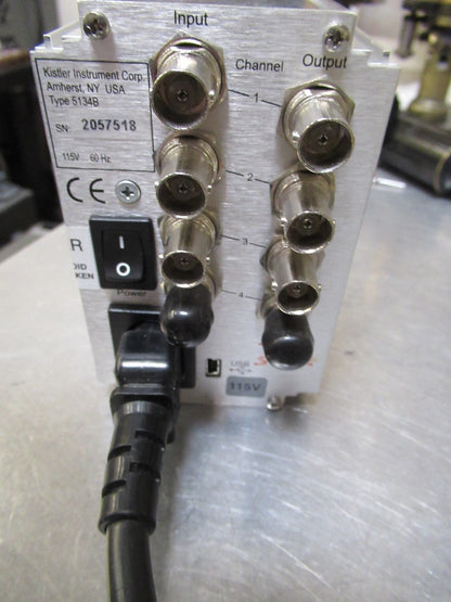 KISTLER 5134B SUPPLY ICP POWER for four ACCELEROMETER SENSOR CONDITIONER  T5