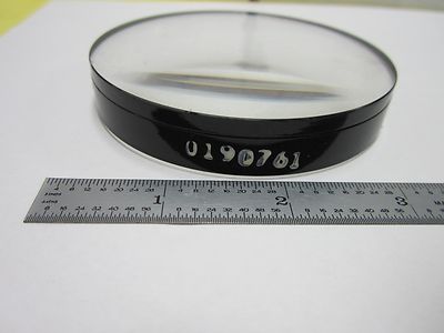 OPTICAL LARGE DOUBLET BI CONVEX LENS LASER OPTICS BIN#52-06