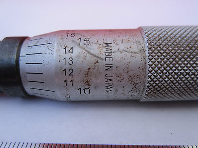 MICROMETER MITUTOYO JAPAN AS IS  BIN#7C miii