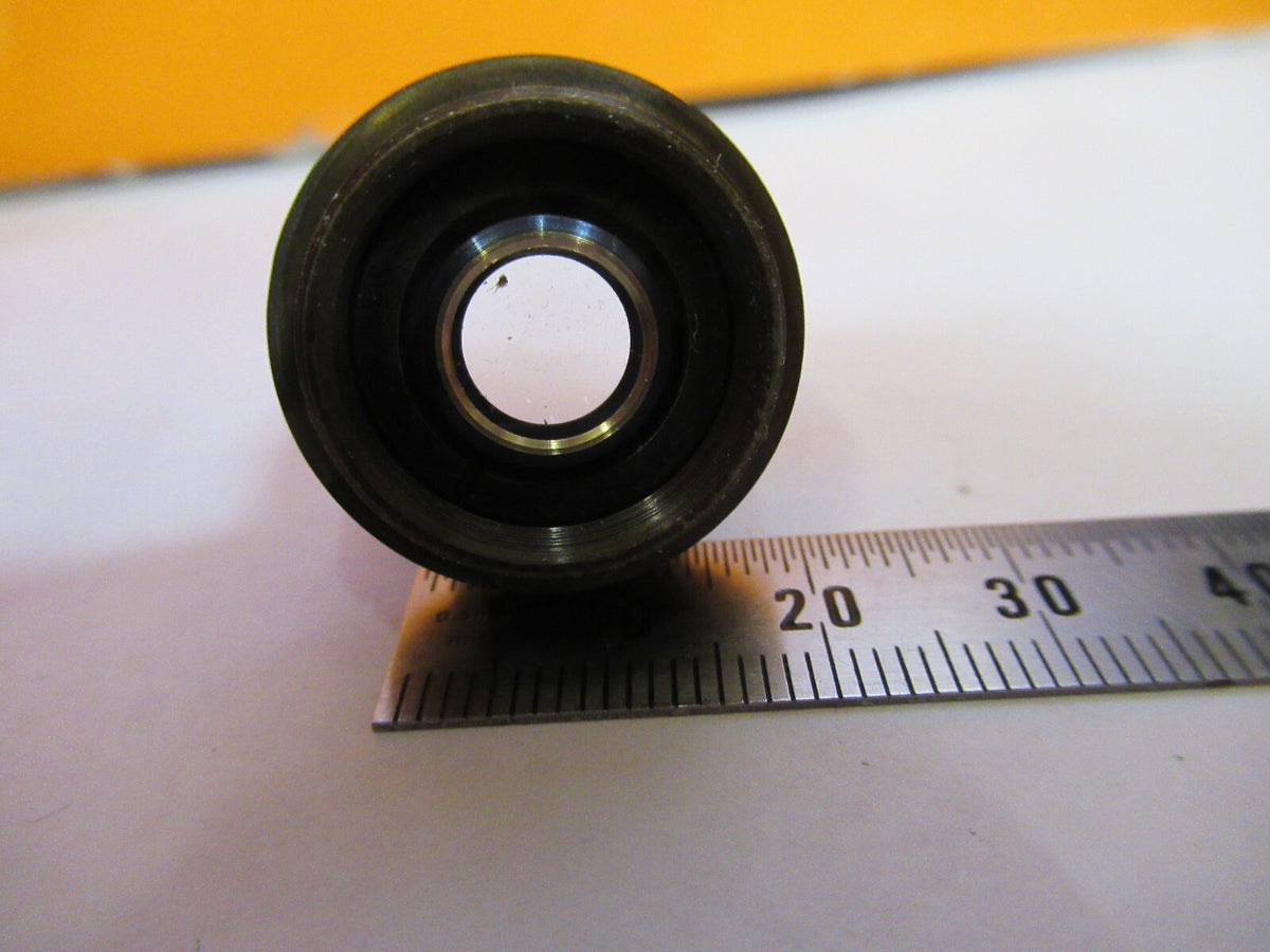 WILD M11 SWISS HEERBRUGG OBJECTIVE 4X LENS MICROSCOPE PART AS PICTURED 72-C-13