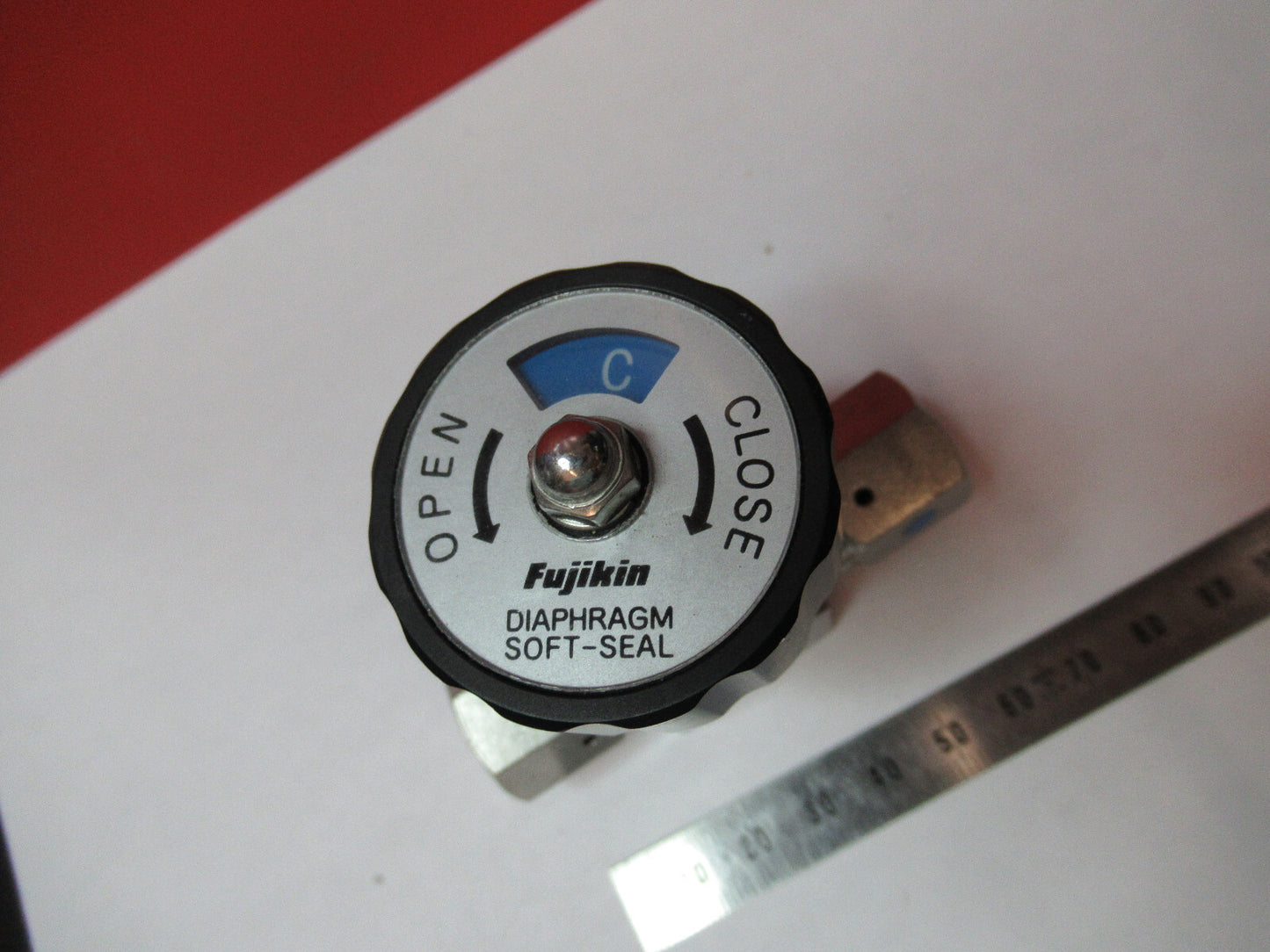 FUJIKIN VALVE JAPAN 316L PNEUMATICS CONTROL AS REMOVED  AS PICTURED  T7-A-14