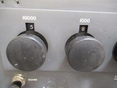LEEDS & NORTHRUP GUARDED WHEATSTONE BRIDGE 4232-B RESISTANCE AS PICTURED &TC-4