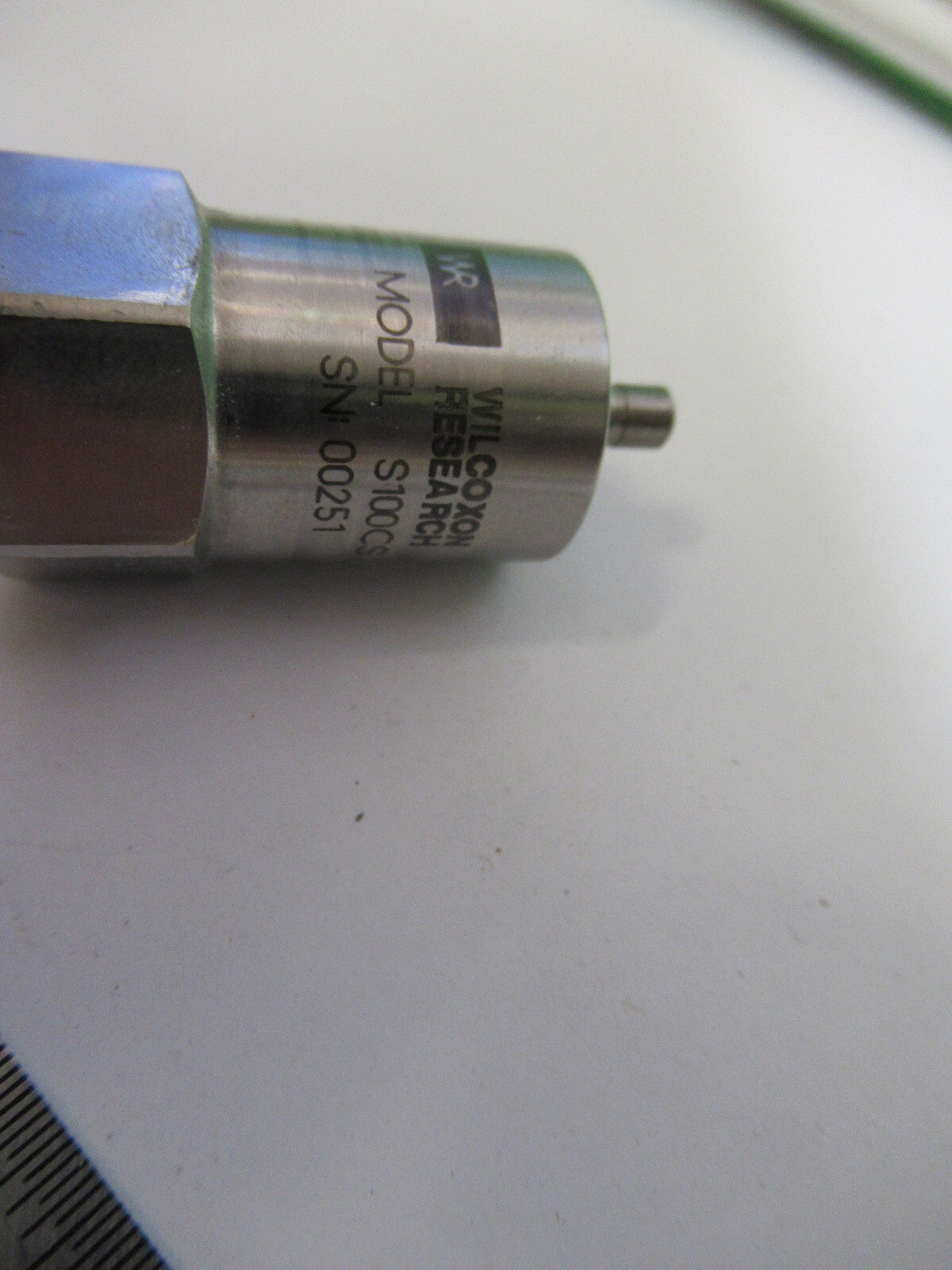 WILCOXON S100CS INDUSTRIAL VIBRATION ACCELEROMETER SENSOR AS PICTURED X4-A-70
