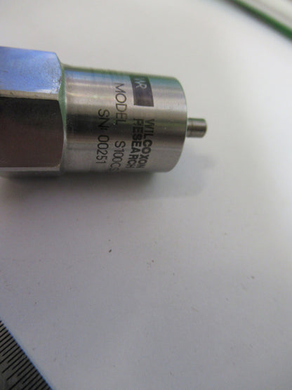 WILCOXON S100CS INDUSTRIAL VIBRATION ACCELEROMETER SENSOR AS PICTURED X4-A-70