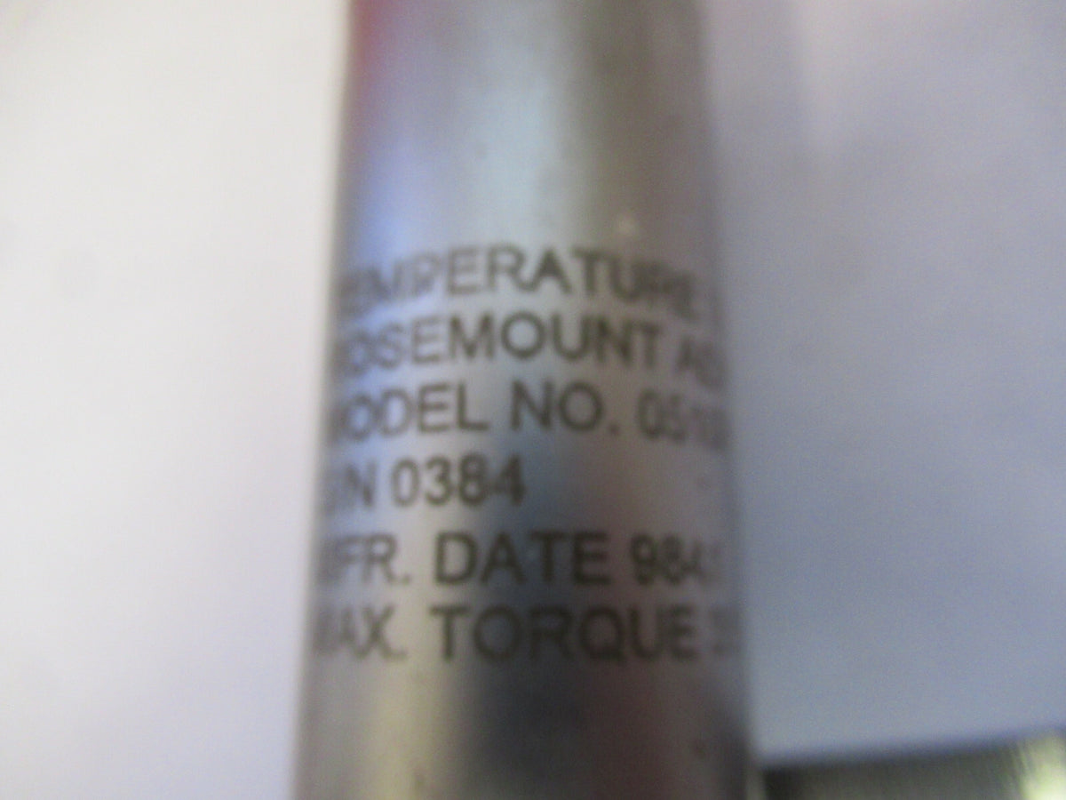 ROSEMOUNT AEROSPACE AIRCRAFT TEMPERATURE SENSOR 0510FR5 AS PICTURED &Q4-A-16