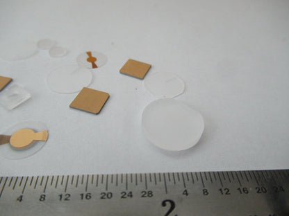 Lot Blank Piezoelectric Quartz Crystal X- Y- Yx-cut Piezo Sensor AS Pic
