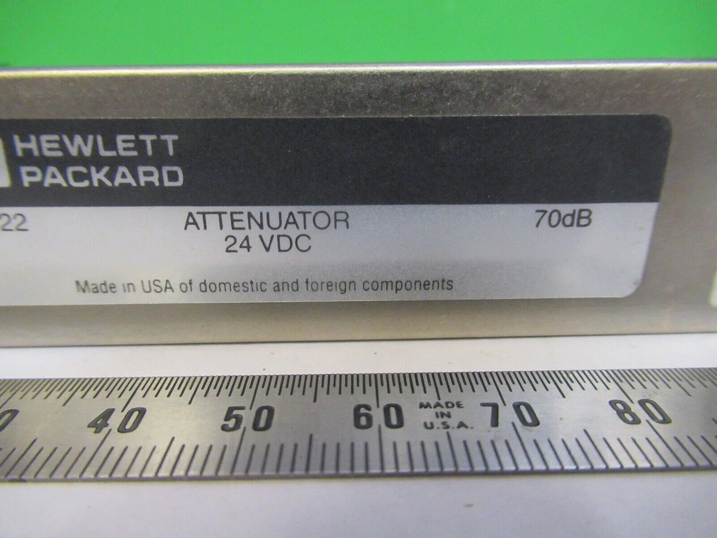 HP HEWLETT PACKARD  5086-7822 ATTENUATOR RF MICROWAVE AS PICTURED 8X-A-02