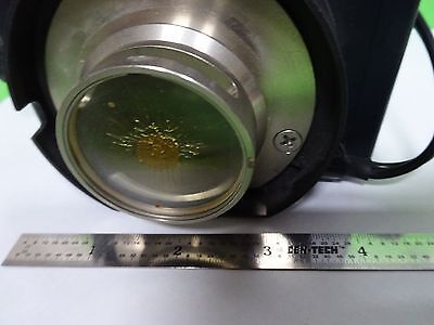 MIKROSKOP TEIL LEICA DMRB 504016 LAMPENGEHÄUSE ILLUMINATOR OPTICS AS IS BN#F6-98