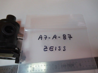 ANTIKES SELTENES ZEISS-OBJEKTIV 4-POL-OPTIK-MIKROSKOP-TEIL WIE ABGEBILDET &amp;A7-A-87
