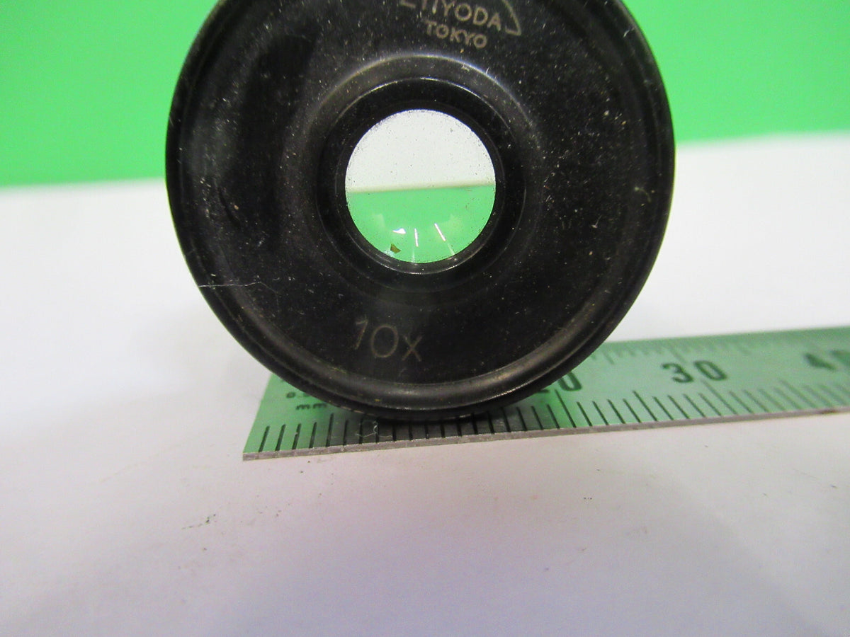 Tiyoda Japan Eyepiece 10X Lens Optics Microscope Part