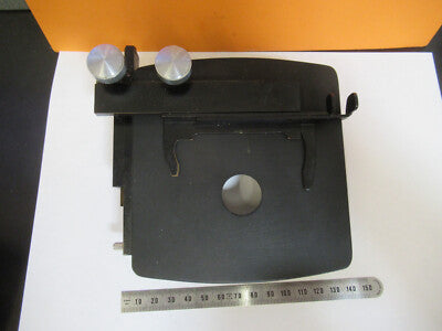 VINTAGE SPENCER STAGE XY TABLE AO MICROSCOPE PART AS PICTURED #P3-A-81