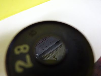 MICROSCOPE PART LARGE EYEPIECE LEITZ WETZLAR GERMANY a5 OPTICS BIN#X5-12