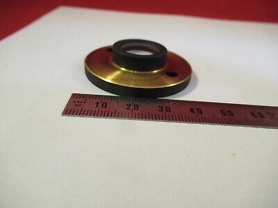 ZEISS GERMANY IN35 BRASS MOUNTED LENS MICROSCOPE PART AS PICTURED &12-A-31