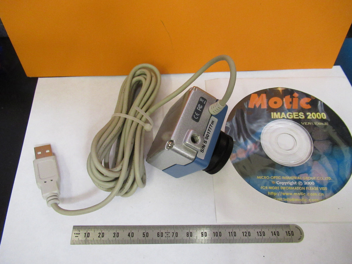 INDUSTRIAL MOTICAM 2 MEGA PIXELS MICROSCOPE CAMERA MOTIC OPTICS AS PIC 72-C-02
