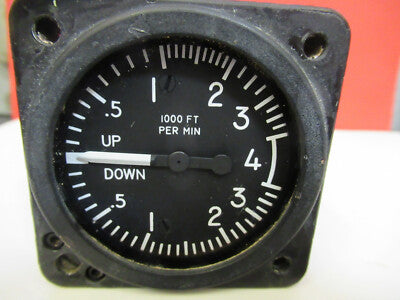 BELL 206 INDICATOR VERTICAL SPEED AIRCRAFT PART 446000458-00 AS PICTURED C1-A-07