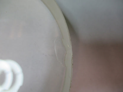 OPTICAL LARGE LENS BK7 GLASS [chipped] OPTICS AS PICTURED G5-A-25