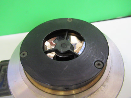 OLYMPUS JAPAN REFLECTIVE CONDENSER 15X OPTIC MICROSCOPE PART AS PICTURED T4-A-24