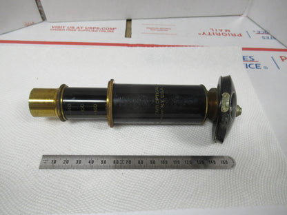 Antique Bausch & Lomb Tubus + Nosepiece Microscope Part