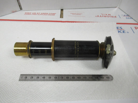 Antique Bausch & Lomb Tubus + Nosepiece Microscope Part