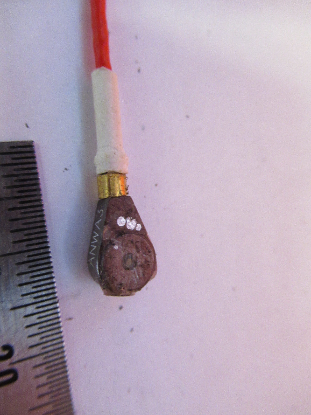 ENDEVCO 2222C SHARGE MODE ACCELEROMETER VIBRATION SENSOR PICTURED X8-B-21