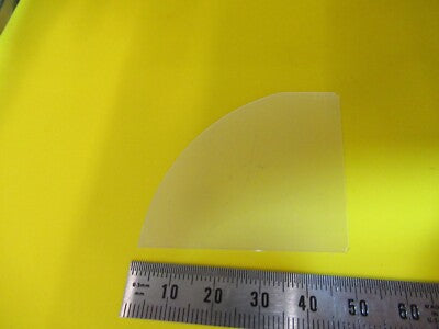 SAPPHIRE WAFER SINGLE CRYSTAL QUADRANT PIECE ALUMINUM OXIDE AS PICTURED 18-A-61