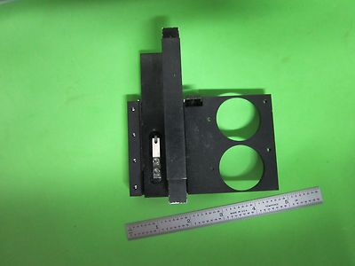 MICROSCOPE PART POLYVAR REICHERT LEICA LENS SLIDE HOLDER HEAD AS IS BIN#S2-04