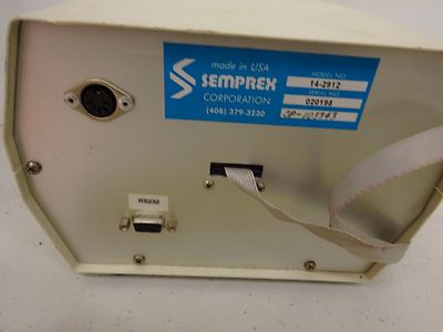 SEMPREX MICROSCOPE READOUT DISPLAY  TOOL MAKER STAGE AS IS BIN #TB-4