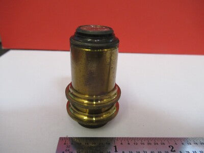 Antique Brass Henry Crouch London 2" Objective Microscope