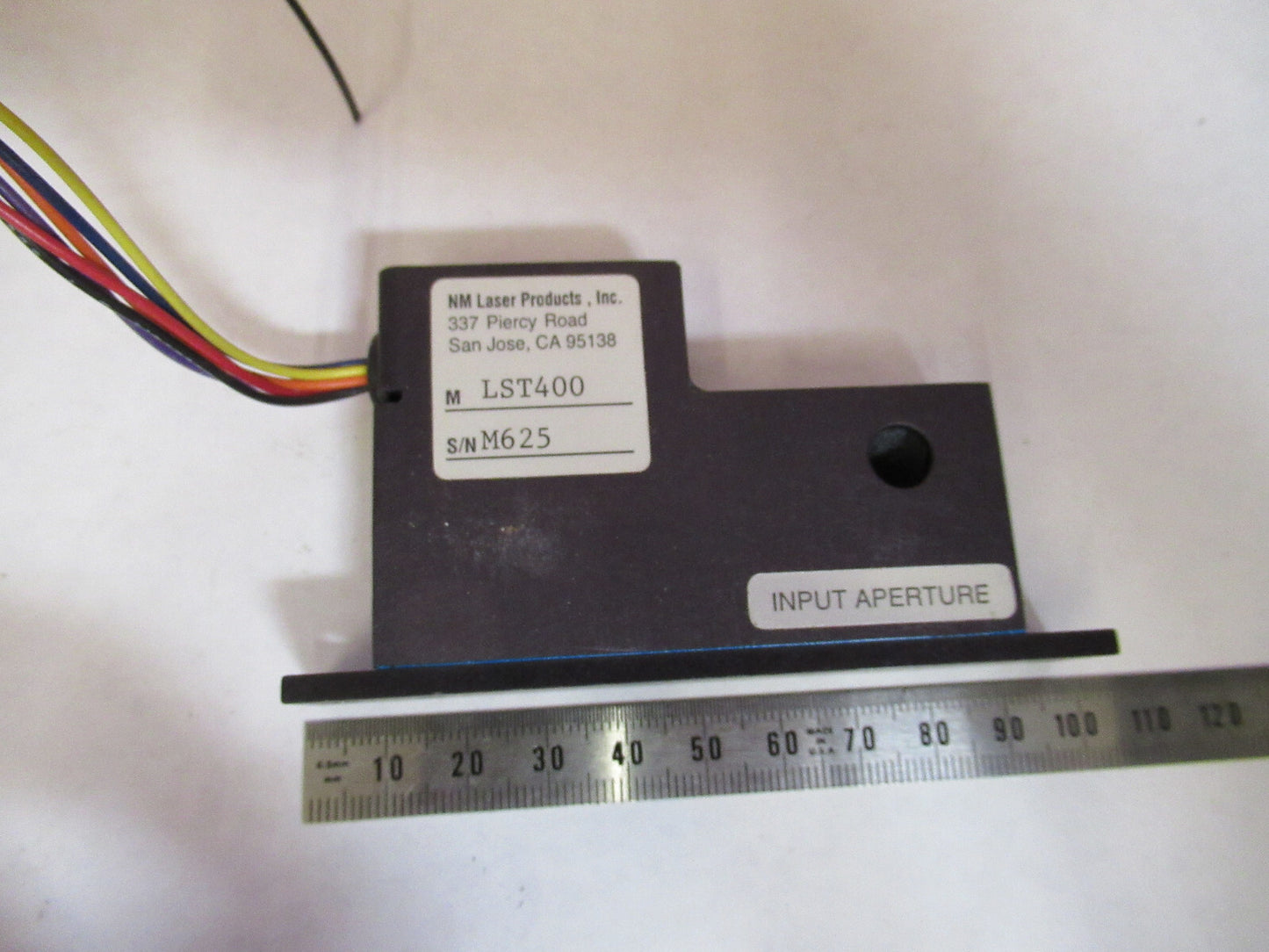 LST400 OPTICAL PHOTONICS LASER APERTURE SHUTTER NM PRODUCTS OPTICS Y2-A-97