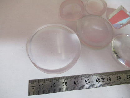OPTICAL LOT LENSES ASSORTED OPTICS S4-B-69