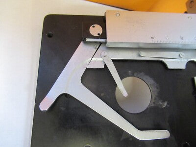 Ernst Leitz Hm-lux Germany Xy Stage Table Microscope Part