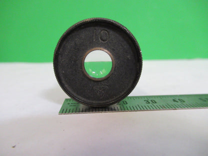 Antique Bausch & Lomb 10X Eyepiece Ocular Microscope Part