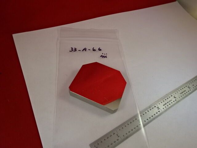 OPTICAL TRUNCATED MIRROR MICROSCOPE PART OPTICS AS IS &33-A-66