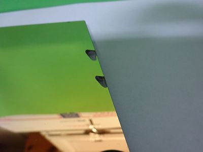 GROSSE OPTISCHE SPIEGELKÜRZUNG LASEROPTIK #Y3-27