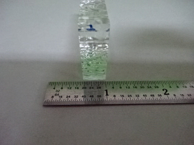 SYNTHETIC QUARTZ CRYSTAL Q FACTOR SLAB GROWTH FREQUENCY CONTROL AS IS #AS-96
