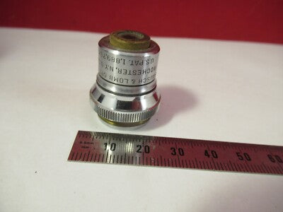 VINTAGE BAUSCH LOMB 215mm TL OBJECTIVE MCIROSCOPE PART AS PICTURED #12-A-36