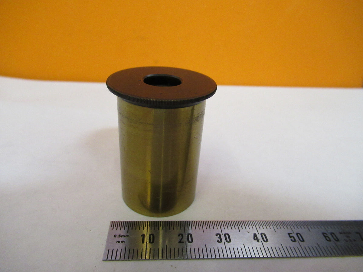 ANTIQUE BRASS POLARIZER EYEPIECE BECK LONDON MICROSCOPE PART AS PICTURED Y2-A-65