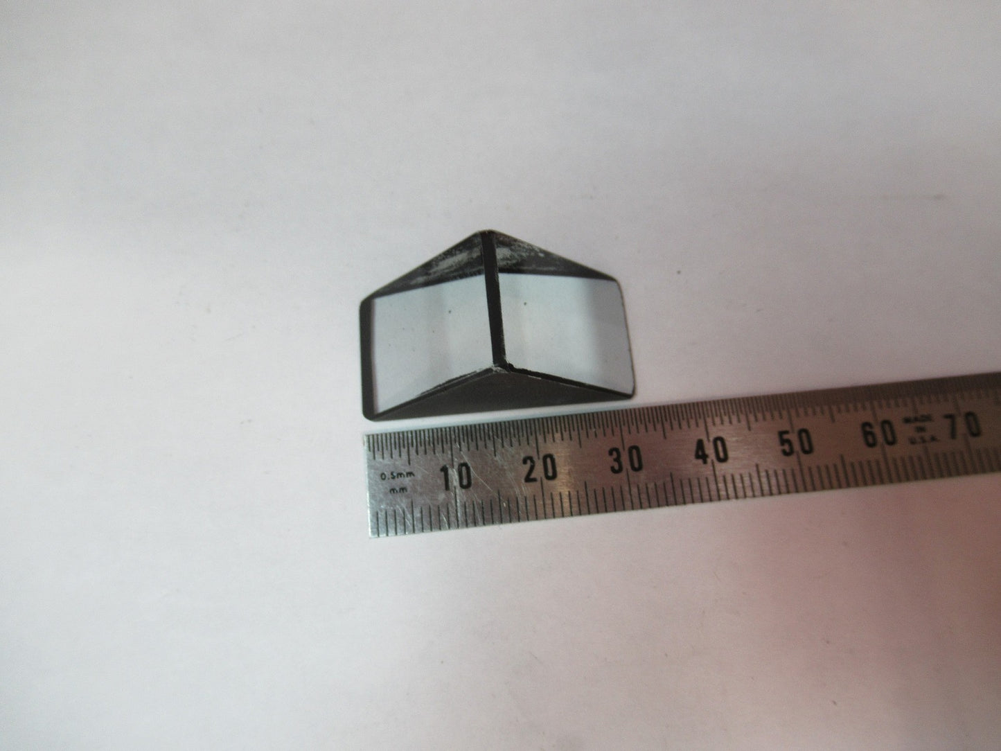 ANTIQUE SPENCER AO GLASS PRISM HEAD OPTICS MICROSCOPE PART AS PICTURED T7-A-60