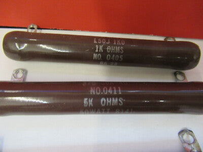 LOT POWER RESISTOR TUBULAR OHMITE 50W AS PICTURED &A7-B-02