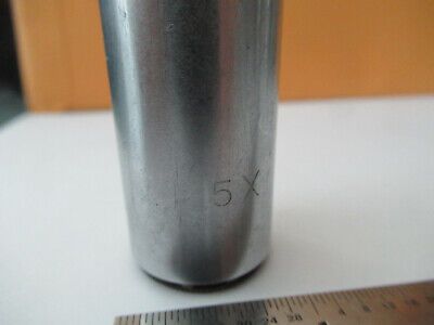 VINTAGE SPENCER AO 5X EYEPIECE OCULAR MICROSCOPE PART AS PICTURED #F2-A-133