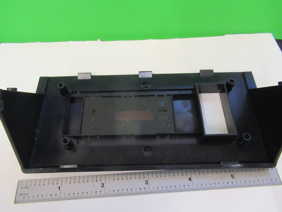 LEICA DMRB GERMANY PLASTIC COVER DISPLAY MICROSCOPE PART AS PICTURED &80-A-18