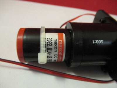 MAXON MINI MOTOR 500:1 2022.814-15 ROBOTICS MECHATRONICS AS PICTURED &Q5-A-26