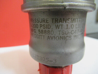Transmitter 418- 200 Psi Aircraft Pressure Fuel